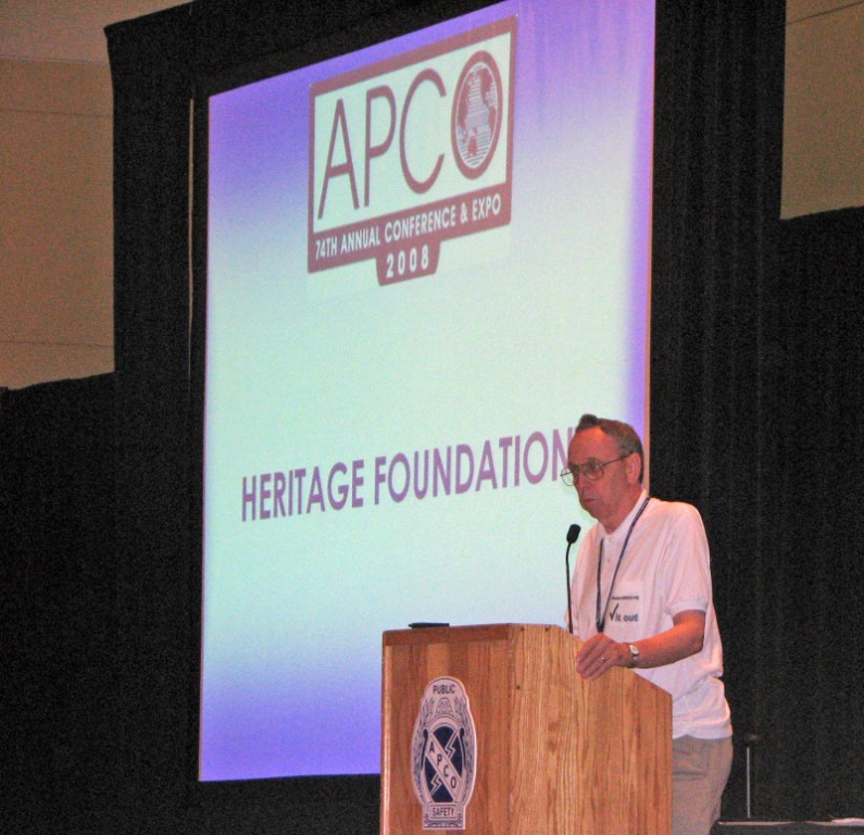 David Swan at 2008 National APCO Conference 